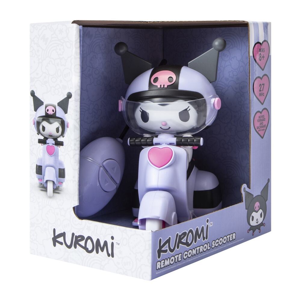 Sanrio Hello Kitty & Friends Kuromi Remote Control RC Scooter Purple